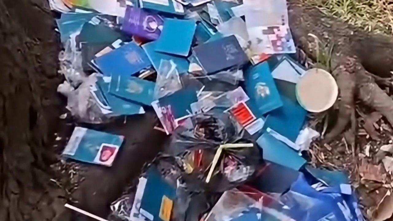 Viral Paspor Diduga Milik Jemaah Haji Berserakan di Halte Bus BSD Tangerang Selatan, Imigrasi Turun Tangan Selidiki