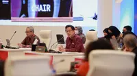 Menteri Kesehatan RI Budi Gunadi Sadikin memimpin Pertemuan Kedua Menteri Kesehatan Negara G20 (G20 2nd Health Ministers Meeting) di Hotel InterContinental Bali Resort, Bali yang digelar 27 - 28 Oktober 2022. (Dok Kementerian Kesehatan RI)