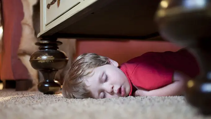 10 Gambar yang Buktikan Kerusuhan Bocah Saat Tidur