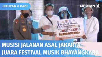 VIDEO: Festival Musik Bhayangkara 2022, Musisi Jalanan asal Jakarta Jadi Pemenang