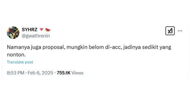 6 Pelesetan Kata Proposal di Judul A Business Proposal Kocak,