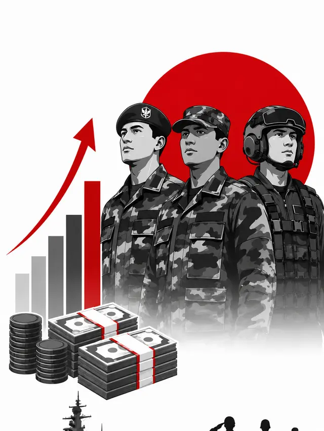 Infografis Daftar Kenaikan Tukin Prajurit TNI.