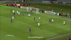 Fiorentina gagal memanfaatkan keuntungan bermain  di kandang sendiri, Stadio Artemio Franchi. La viola harus mengakui keganasan Sevilla dengan skor 0-2 (agregat 0-5) dan gagal melaju ke final Liga Europa 2014/15 di Warsawa, Polandia. Di final Sevilla...