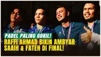 Raffi dan Thariq Raih Juara Padel TOSI 4, Laga Sengit Penuh Tawa Endingnya Bikin Heboh!