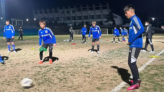 Niko Takahashi bersama Timnas Jepang U-20