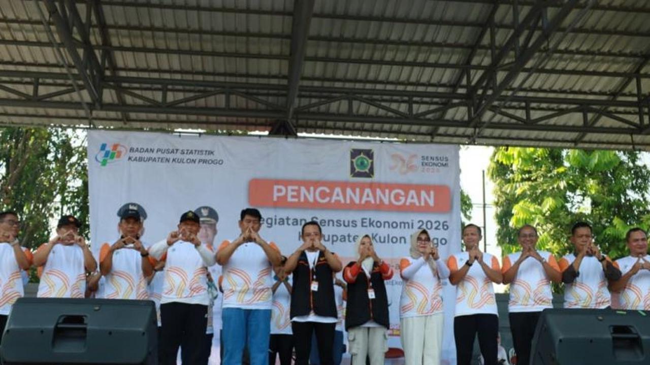 Sensus Ekonomi 2026 Kulon Progo Dicanangkan, Pacu Pembangunan Daerah Berbasis Data Akurat