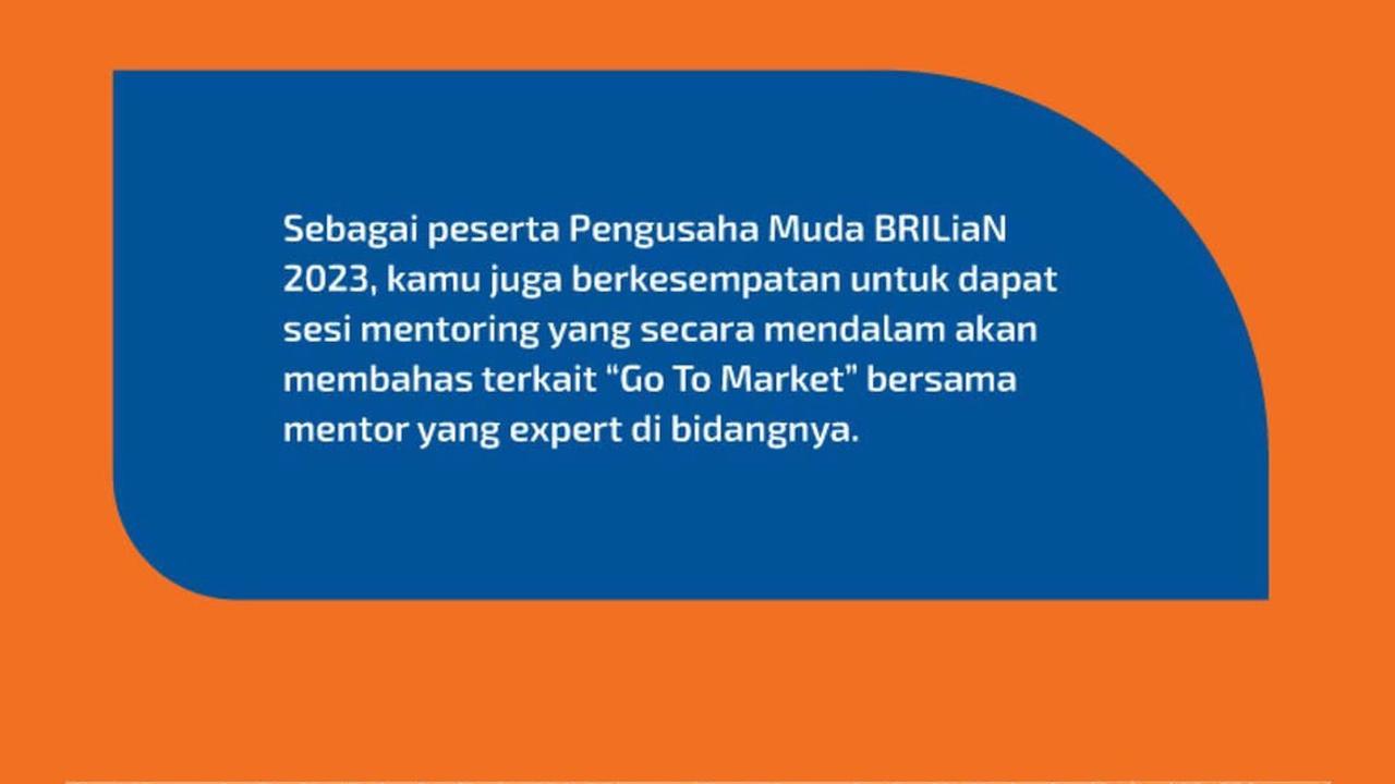 Pengusaha Muda BRILiaN 2023