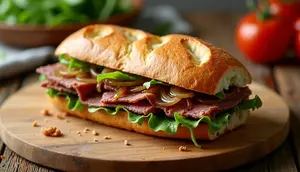 Resep Baguette Daging Panggang yang Gurih dan Praktis