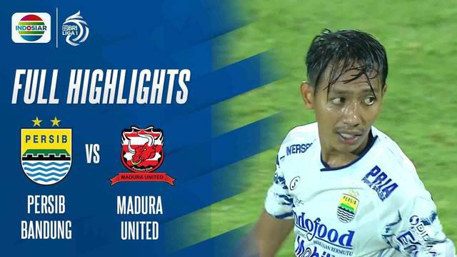 Berita video highlights BRI Liga 1 2021/2022, pertandingan antara Persib Bandung melawan Madura United dalam lanjutan BRI Liga 1 2021/2022, Minggu (13/3/2022).
