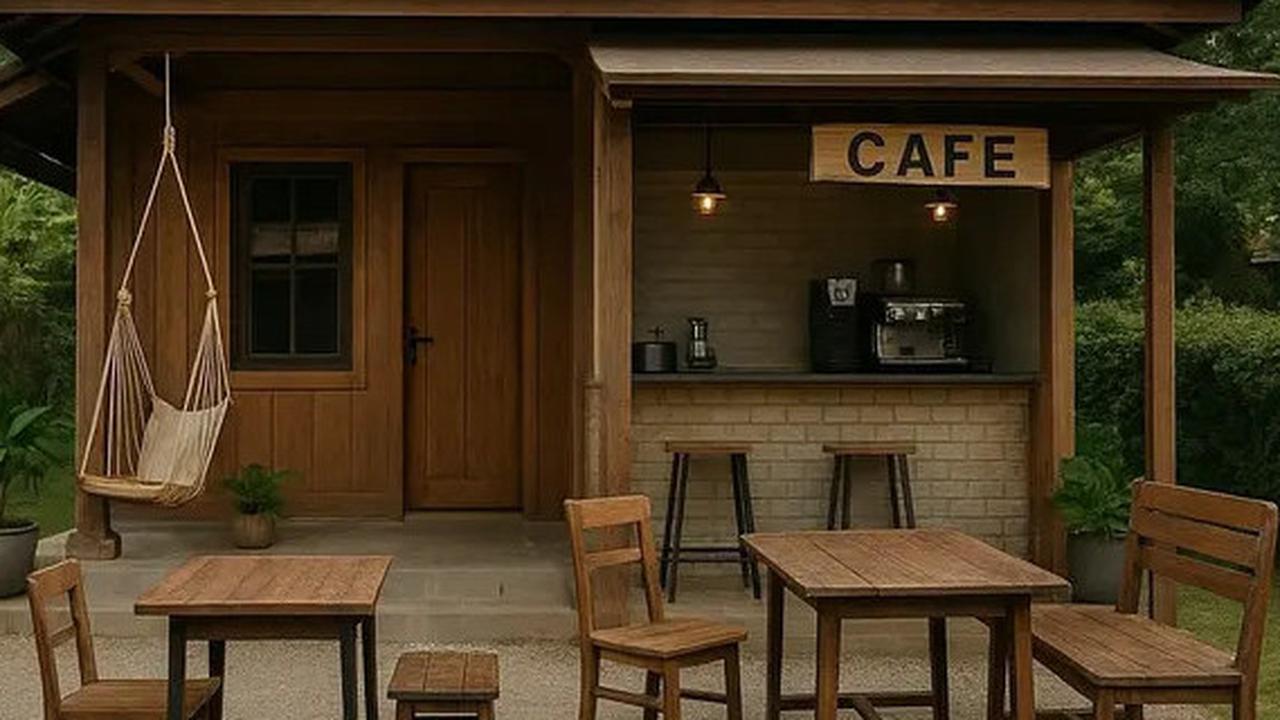 5 Model Rumah Minimalis di Kampung yang Punya Kafe Mini, Berkonsep Cozy dan Homey Abis