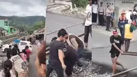 Dilaporkan PT KAI, Begini Pengakuan Warga yang Protes dan Blokir Rel Kereta di Lampung