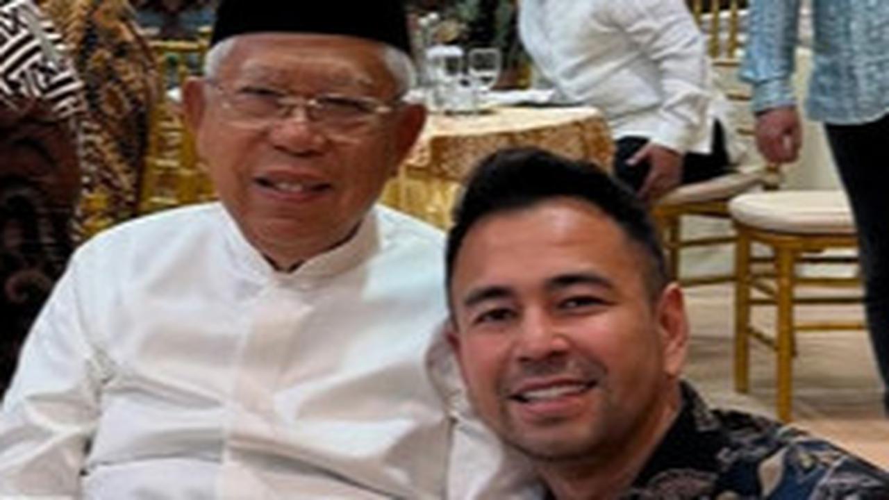 Potret Raffi Ahmad Bertemu Ma'ruf Amin, Dapat Wejangan Soal Integritas Hingga Perjuangan Membangun Bangsa