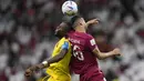 Sejak dimulainya laga, Ekuador yang dipimpin kapten tim Enner Valencia terus mengurung Qatar dengan serangan-serangan yang bervariasi. (AP/Natacha Pisarenko)