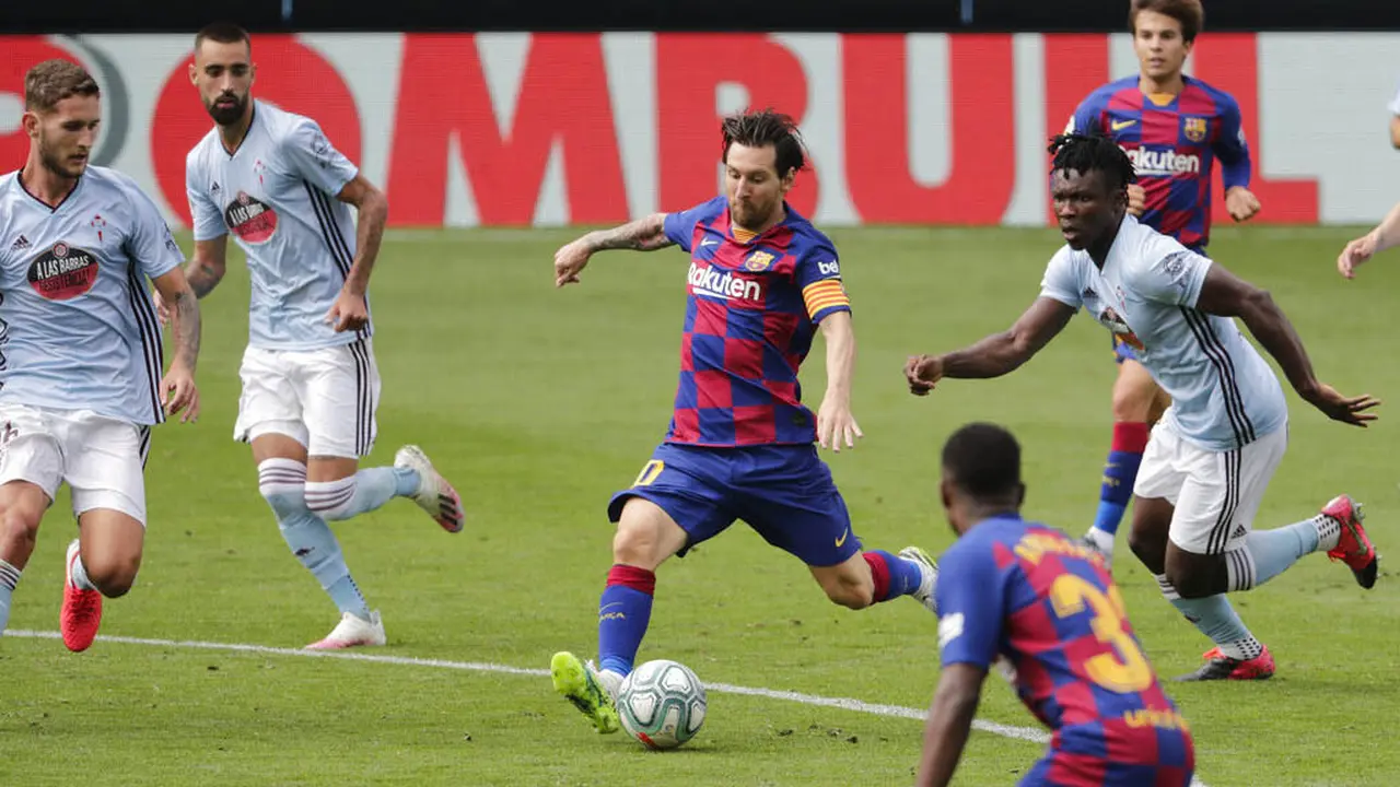 Barcelona Ditahan Imbang Celta Vigo