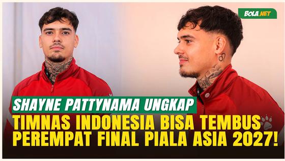 EKSKLUSIF! Shayne Pattynama Optimistis Timnas Indonesia Menembus Piala Asia 2027
