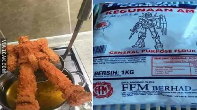 6 Potret Barang Jadi Gorengan Ini Nyeleneh Banget