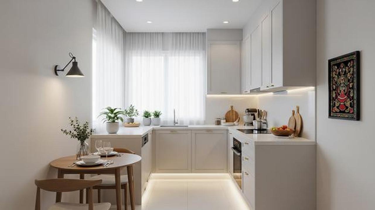 8 Ide Tata Letak Kitchen Set L-Shape untuk Dapur Kecil, Bikin Nyaman saat Masak