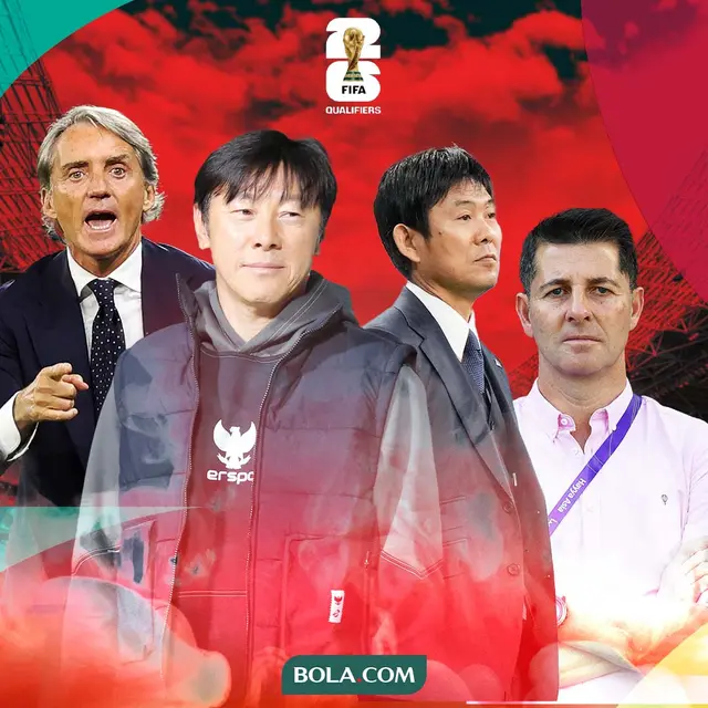 Kualifikasi Piala Dunia 2026 - Pelatih Kualifikasi Piala Dunia 2026 Zona Asia