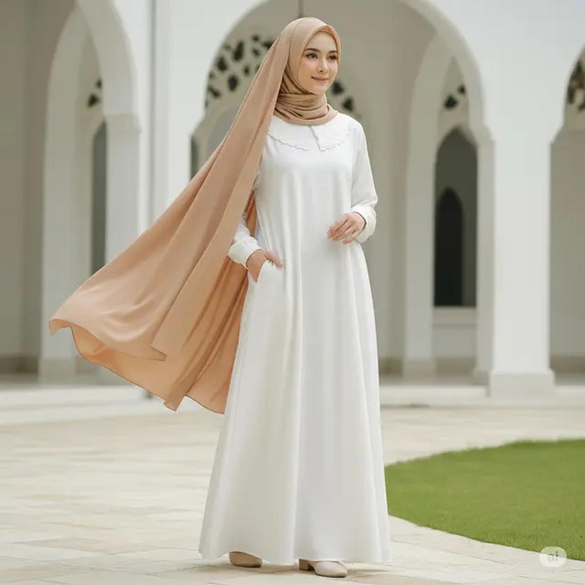 Mending Long Dress atau Gamis? Ini Rekomendasi Buat Kamu yang Berhijab