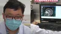 Aksi Dokter Diagnosa Pengidap Tumor di Restoran Ini Banjir Pujian (sumber: Douyin via SCMP)
