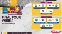Link Live Streaming Pertandingan PLN Mobile Proliga 2022 Final Four di Vidio Pekan Ini. (Sumber : dok. vidio.com)