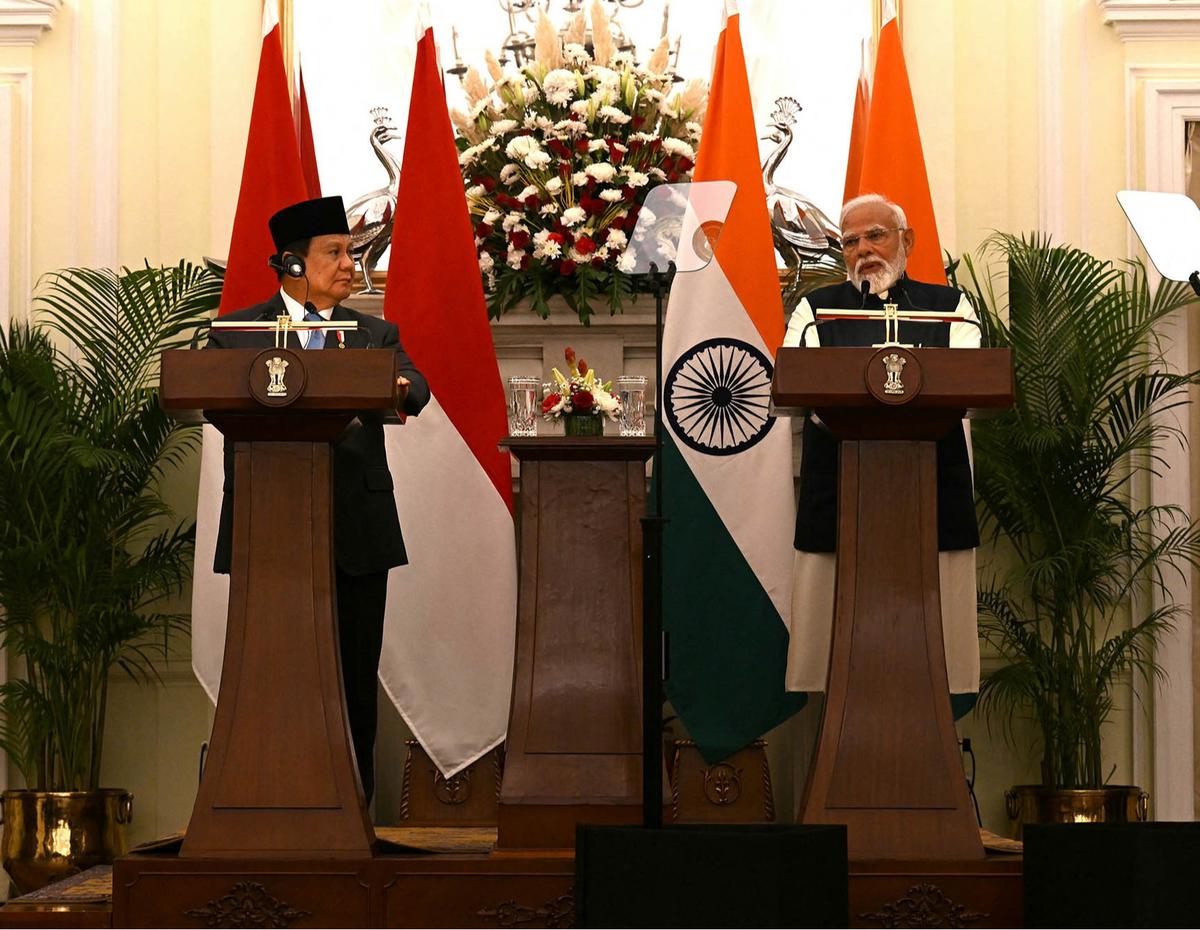 Pertemuan Presiden Prabowo dengan PM India Narendra Modi