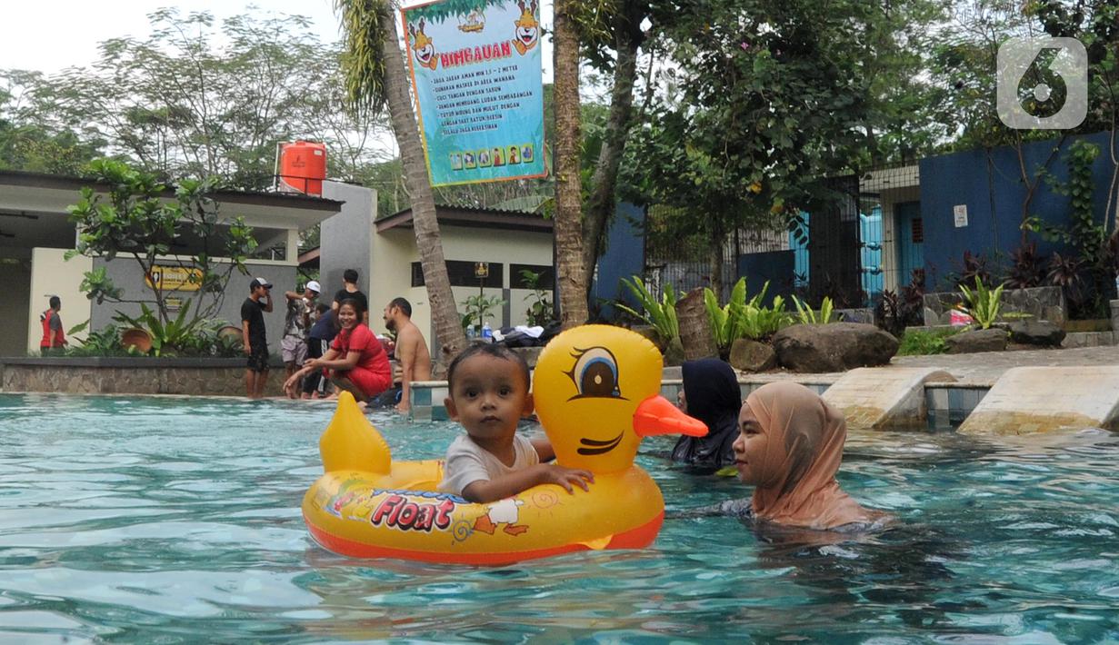 FOTO: Empat Bulan Ditutup, Wahana Air di Bogor Kembali ...
