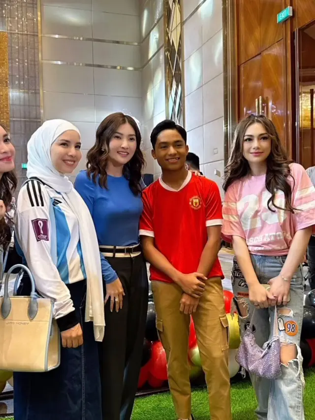Potret Ulang Tahun Baby L ’Levian’ (Instagram/@celine_evangelista)