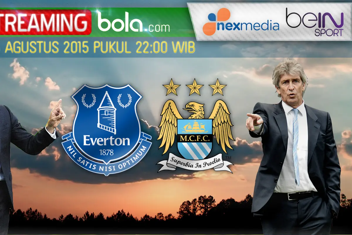 Live streaming Premier League: Everton vs Manchester City