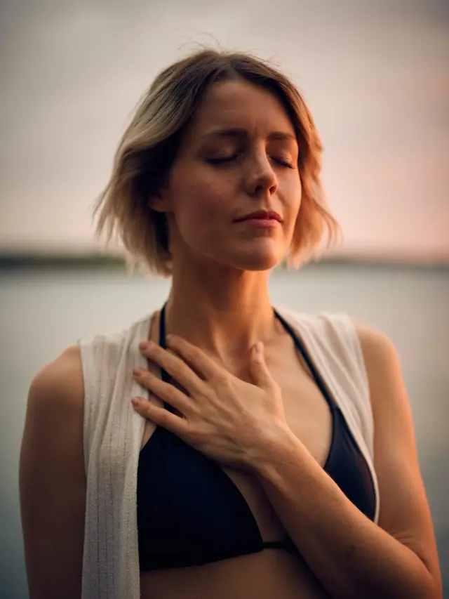 Ilustrasi sesak nafas akibat asma atau Covid-19/unsplash Darius