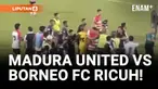 Ricuh! Official Madura United Kena Pukul Anggota Keamanan!