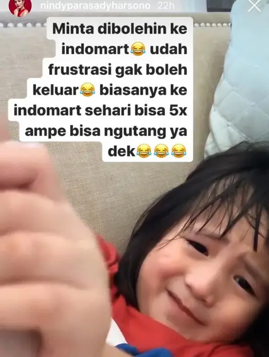 Nindy Ayunda (Instagram/nindyparasadyharsono)