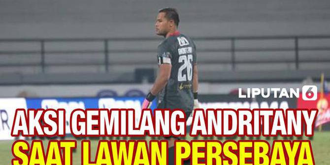 VIDEO: Andritany Tampil Gemilang dan Cetak Rekor, The Jak: Terima Kasih Kapten!