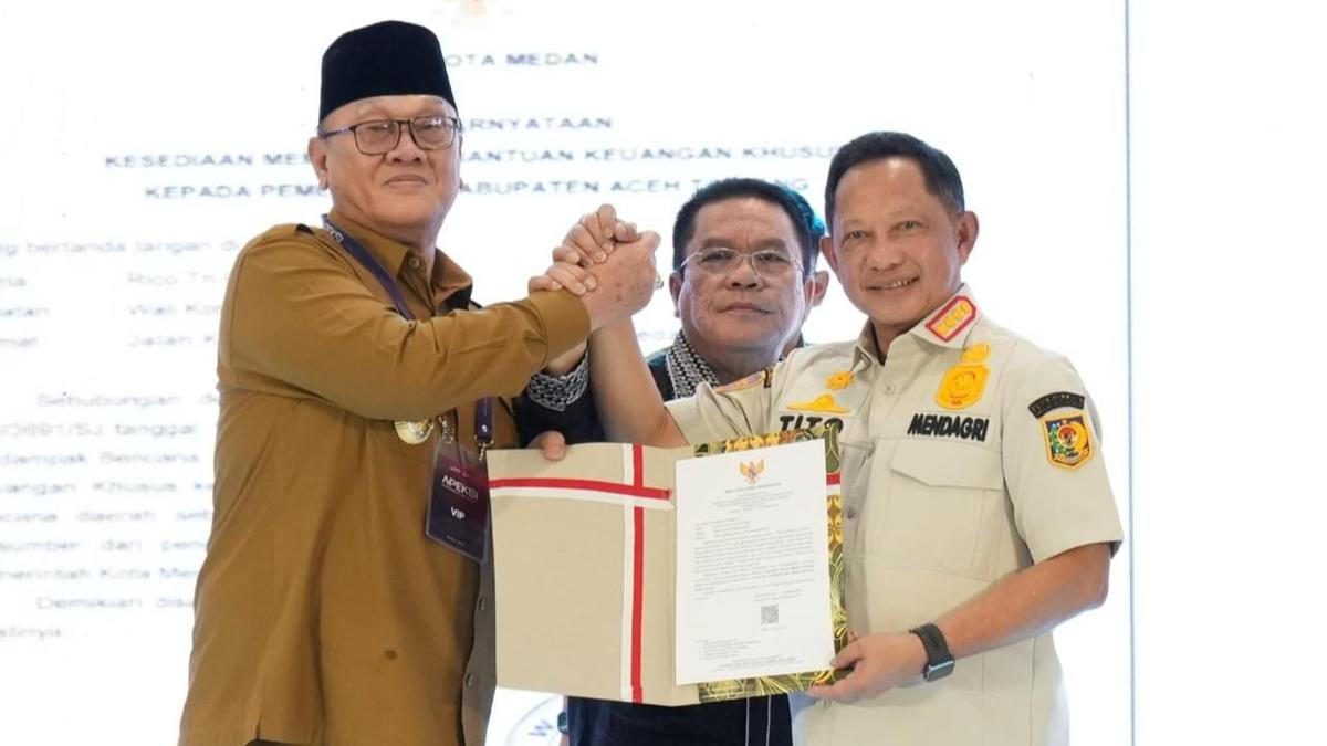 Gotong Royong Antardaerah, Rp 287 Miliar untuk Pemulihan Pascabencana di Aceh
