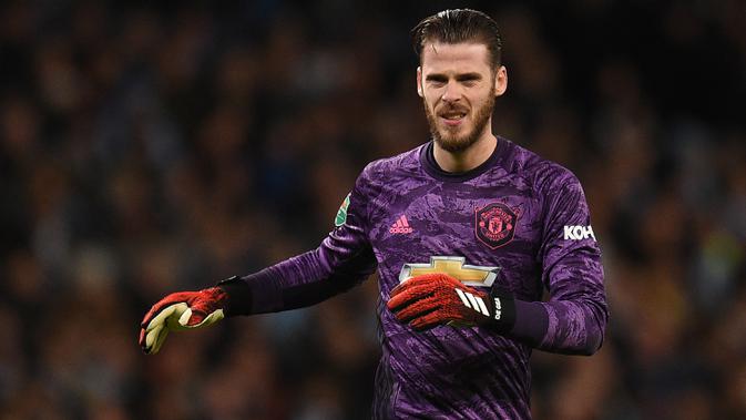 David de Gea. (AFP/Oli Scarff)