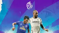 BRI Liga 1 - Duel Pemain Kunci - Arema FC Vs Persib Bandung (Bola.com/Adreanus Titus)