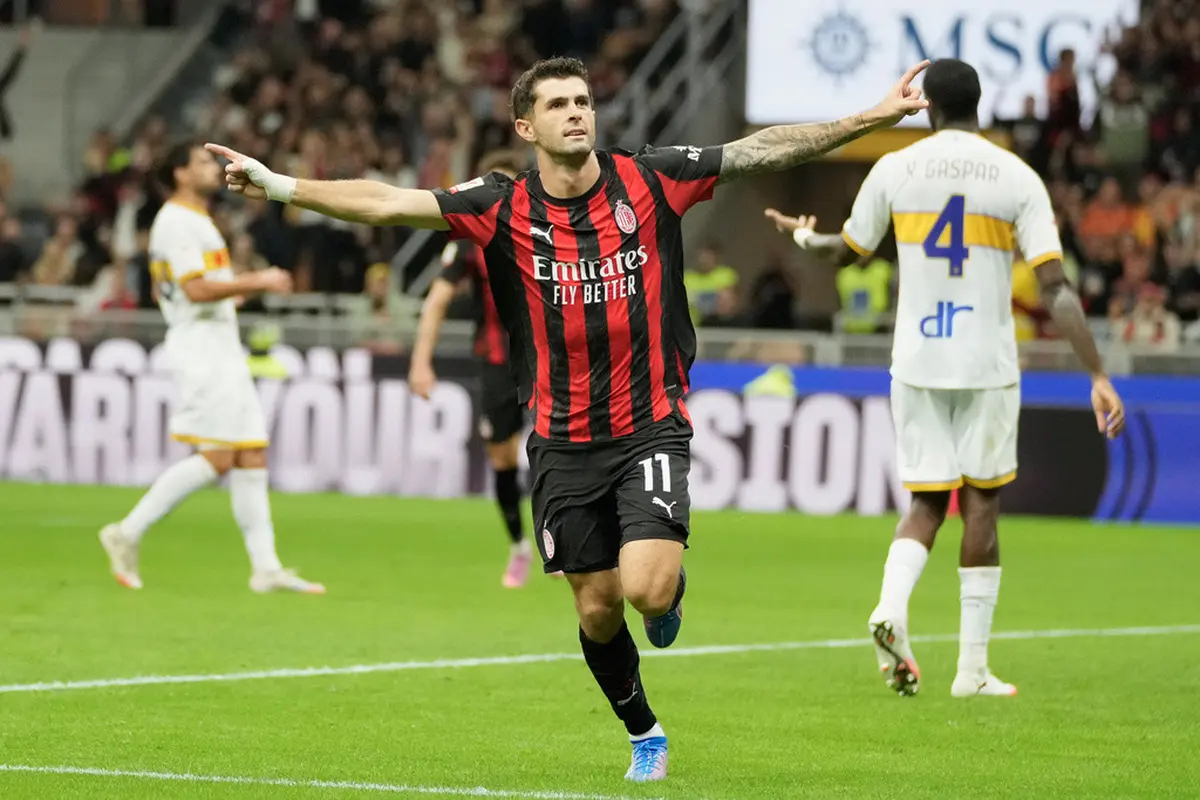 Christian Pulisic, AC Milan, Coppa Italia