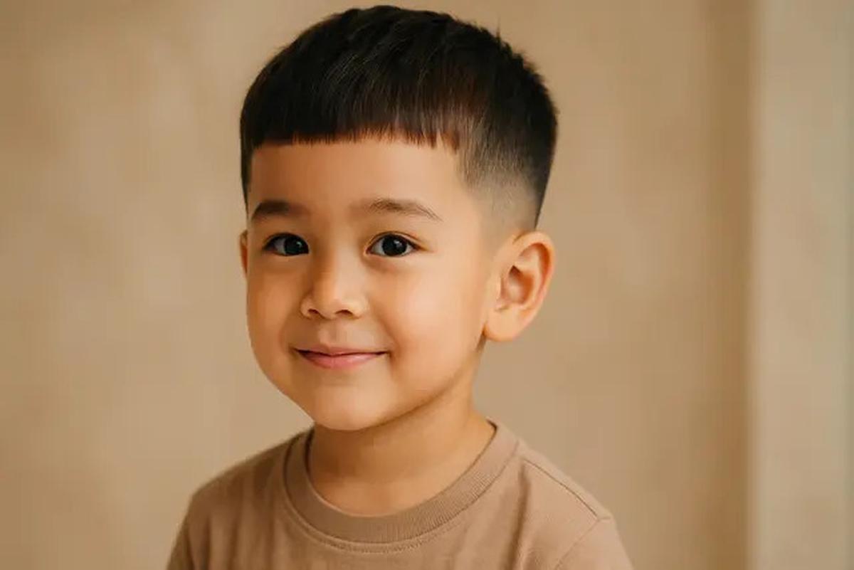 12 Model Rambut Poni Anak Laki-Laki ala Korea yang Lagi Tren