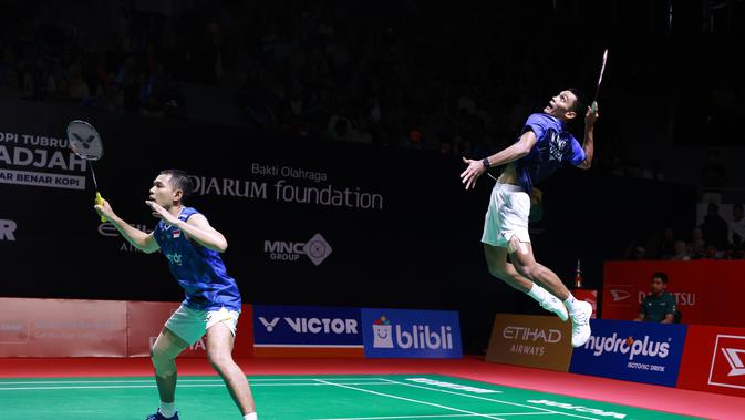 Hasil Indonesia Masters 2026: Fajar/Fikri Menangi Laga Derbi