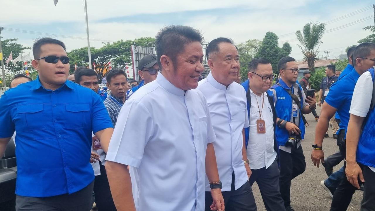 Jadi Paslon Pertama Daftar KPU, Herman Deru: Hasil Kajian Ilmiah Kami Menangkan Pilgub Sumsel