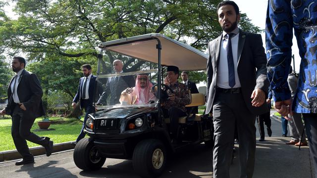 Intip Pengawal Raja Salman Saat Berkunjung Ke Istiqlal News Liputan6 Com