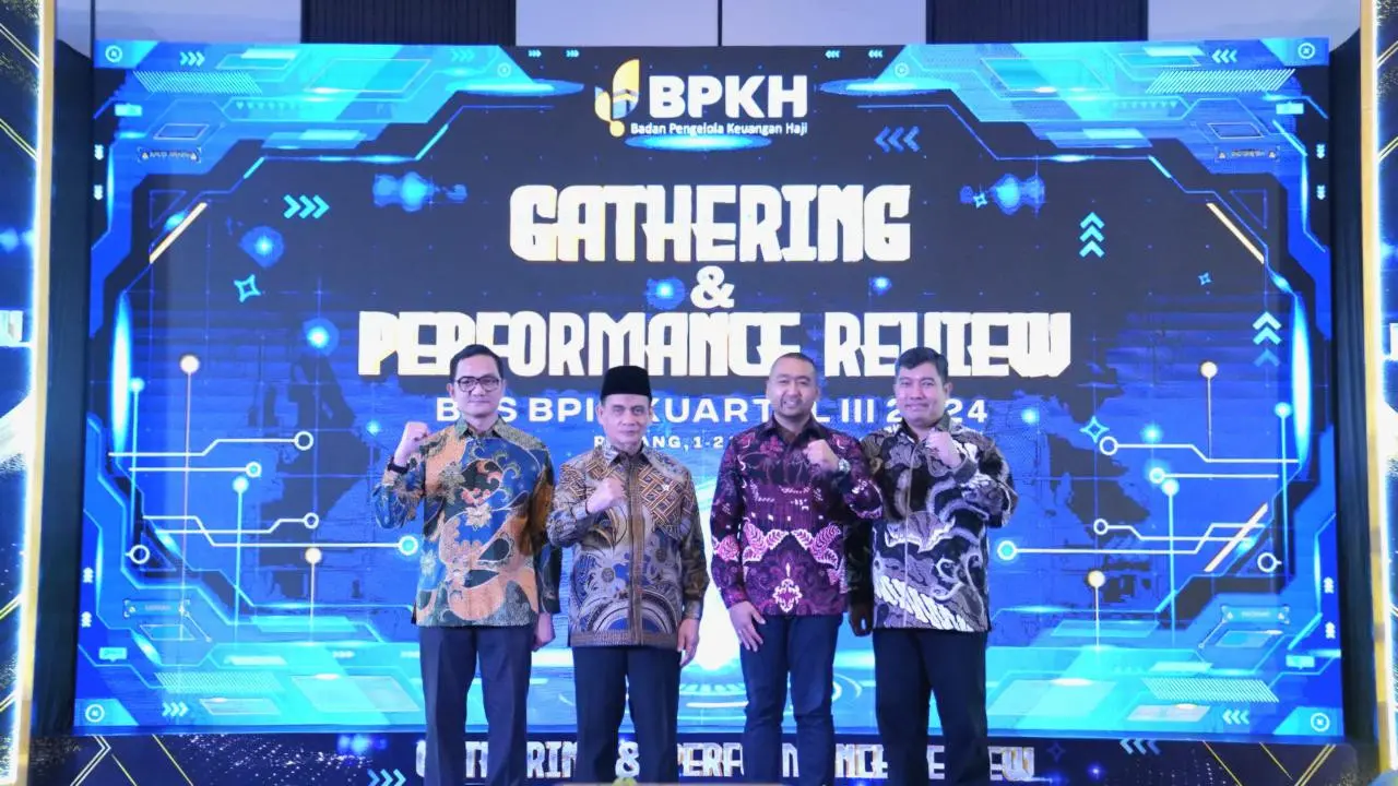 Badan Pengelola Keuangan Haji (BPKH) menggelar acara soft launching aplikasi terbaru, BPKH Apps, untuk menghadirkan layanan terbaik bagi jemaah haji dengan sistem yang lebih cepat, lebih mudah, dan lebih transparan, Sabtu 2 November 2024 (Istimewa)