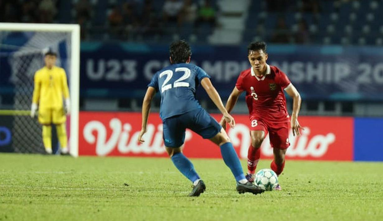 Berdasarkan statistik, tim asuhan Shin Tae-yong tersebut hanya mencatatkan 40 persen penguasaan bola, berbanding 60 persen milik Thailand. Dengan torehan 18 tembakan yang empat di antaranya mengarah ke gawang. Adapun Tim Gajah Perang memperoleh enam peluang bagus dari 13 kesempatan. (Dok. PSSI)