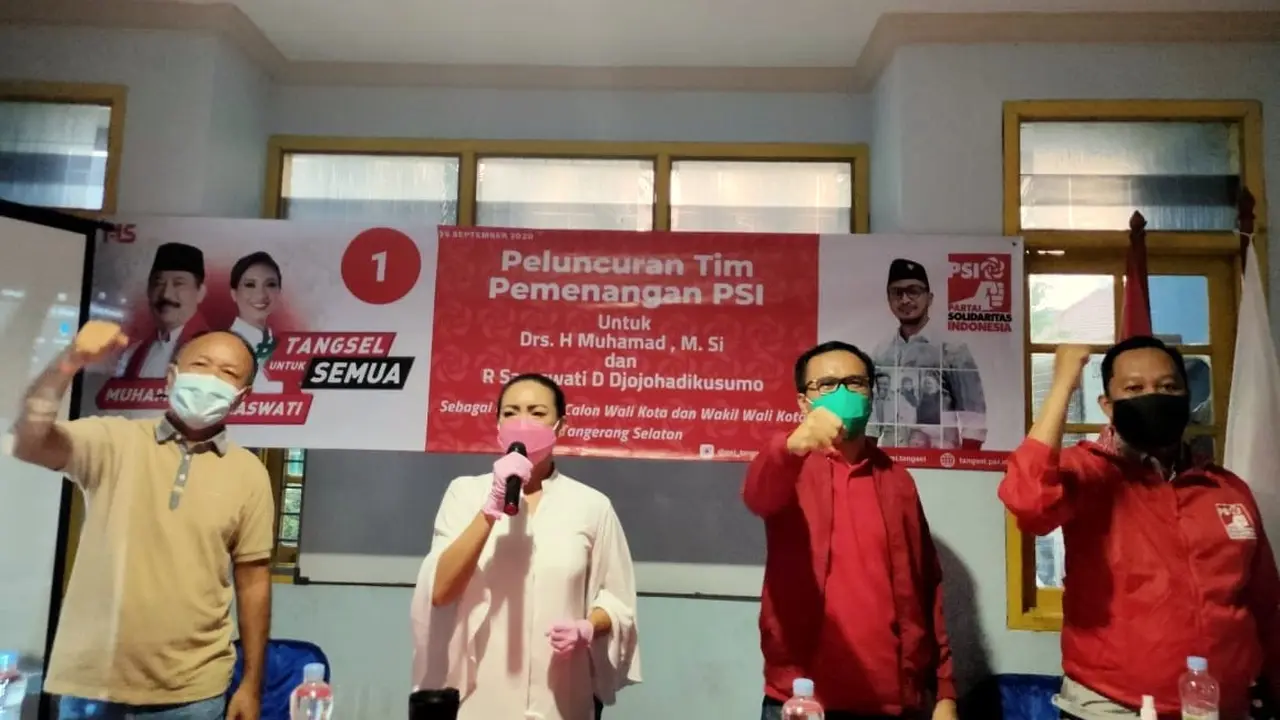 PSI membentuk tim pemenangan Muhamad-Saraswati di Pilkada Tangsel (Foto: Istimewa).