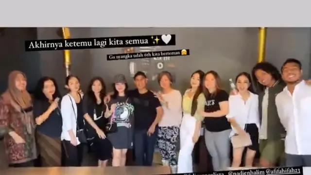 6 Momen Temu Kangen Felicya Angelista dan Natasha Wilona Bareng Sahabat