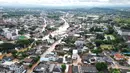 Provinsi Chiang Mai di Thailand mengalami banjir bandang dan tanah longsor. (Lillian SUWANRUMPHA/AFP)