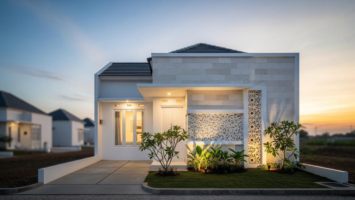 7 Pilihan Warna Batu Alam Teras yang Membuat Rumah Tampak Bersih dan Elegan