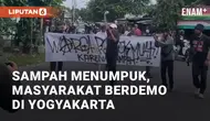 Viral video aksi demo masyarakat terkait penumpukan sampah. Aksi demo ini dilakukan di Dinas Lingkungan Hidup Yogyakarta. Jumat (17/5/2024)