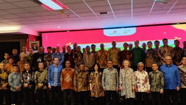 SKK Migas kembali gelar The 5th CEO Forum 2023 yang dihadiri oleh CEO KKKS dan dibuka oleh Menteri ESDM Arifin Tasrif, Jumat (27/1/2023). (Dok SKK Migas)
