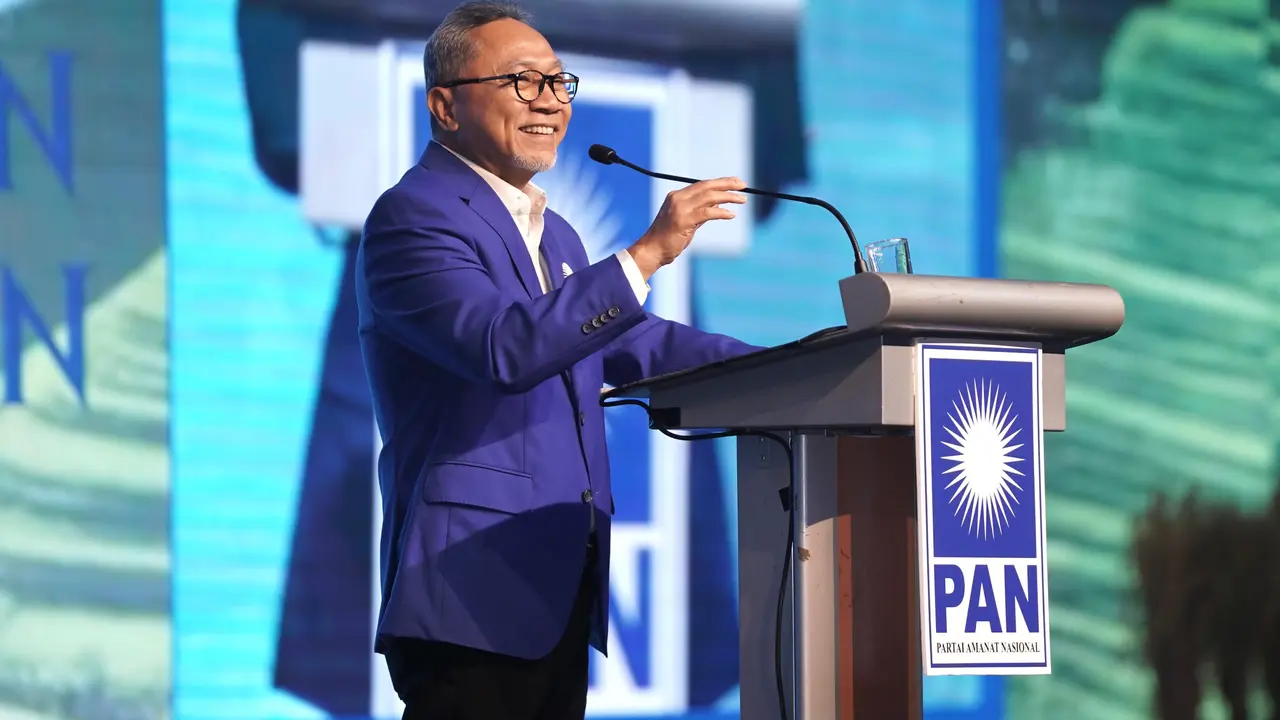Ketua Umum Partai Amanat Nasional (PAN) Zulkifli Hasan (Zulhas)